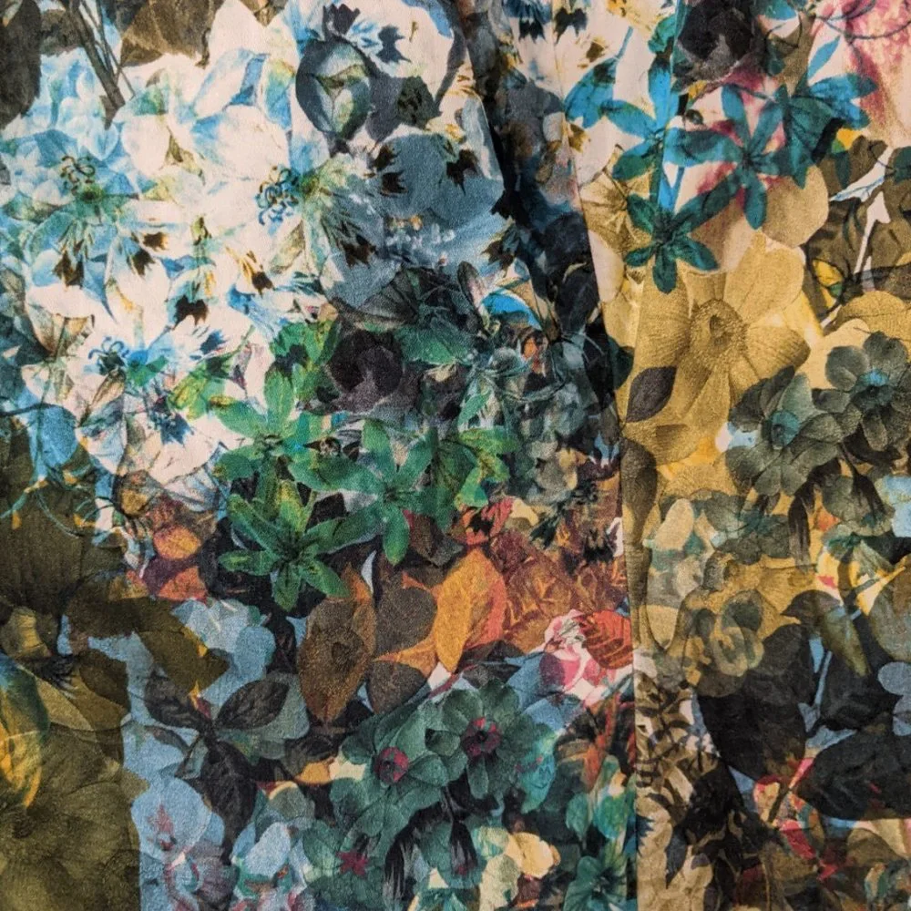 Kilian Kerner Senses Cap Sleeve Colourful Floral Cocktail Party Dress Si… - Picture 6 of 11